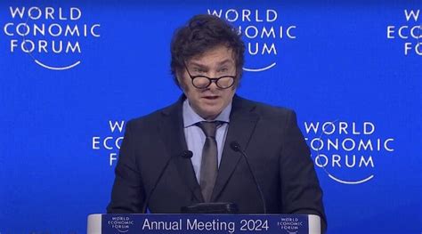 transcript of milei speech at davos
